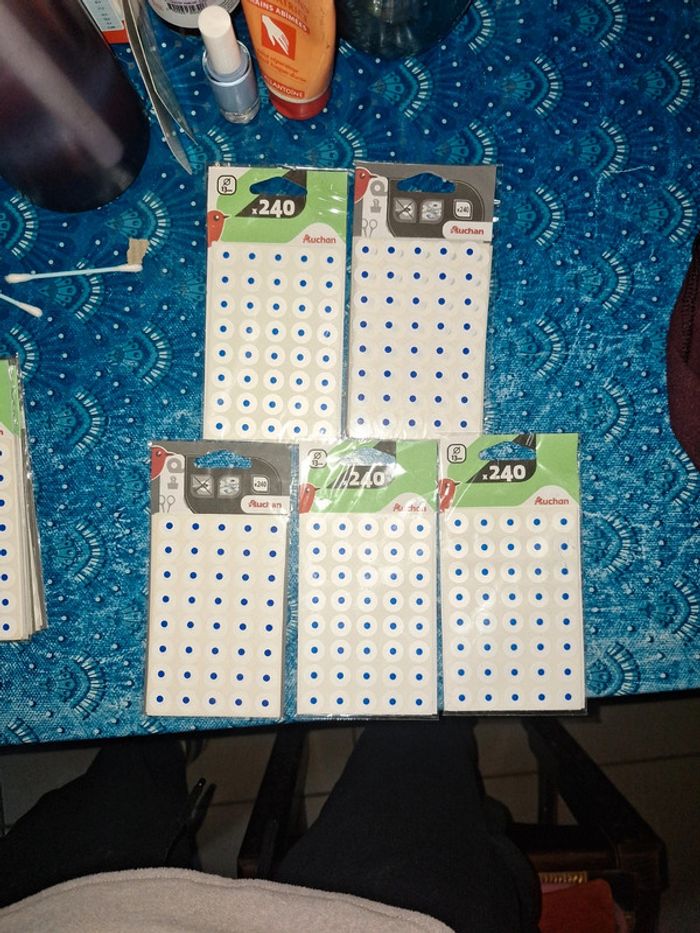 Lot œillets 5 paquets