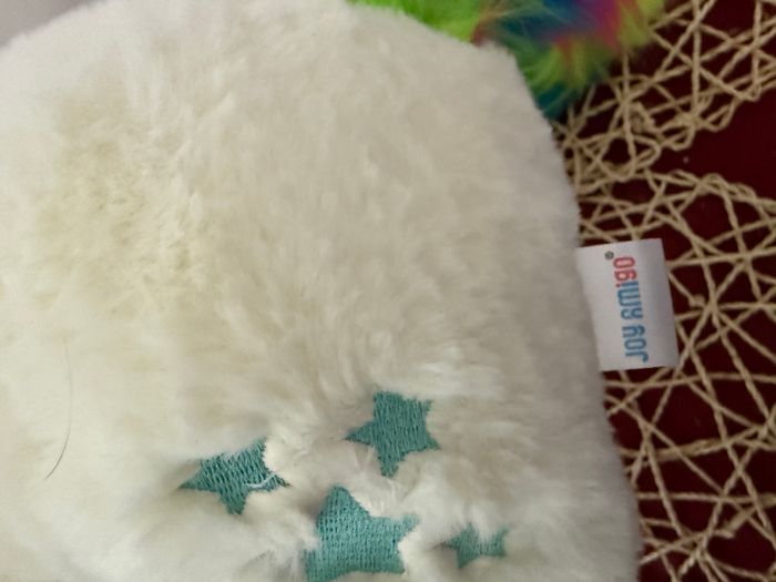 peluche Caticorn Chat Licorne Doux Animal en Peluche Blanc Meowgical Unicat Chat Arc-en-ciel Blanc - photo numéro 3