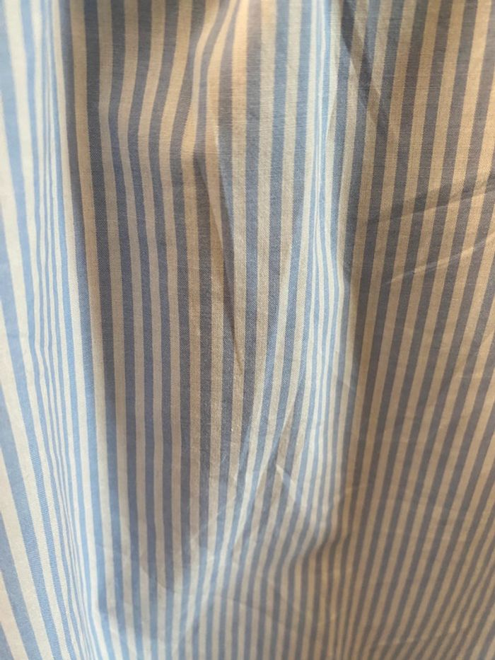 Blouse H&M bleue et blanche à rayures taille 36 / 38 - photo numéro 6