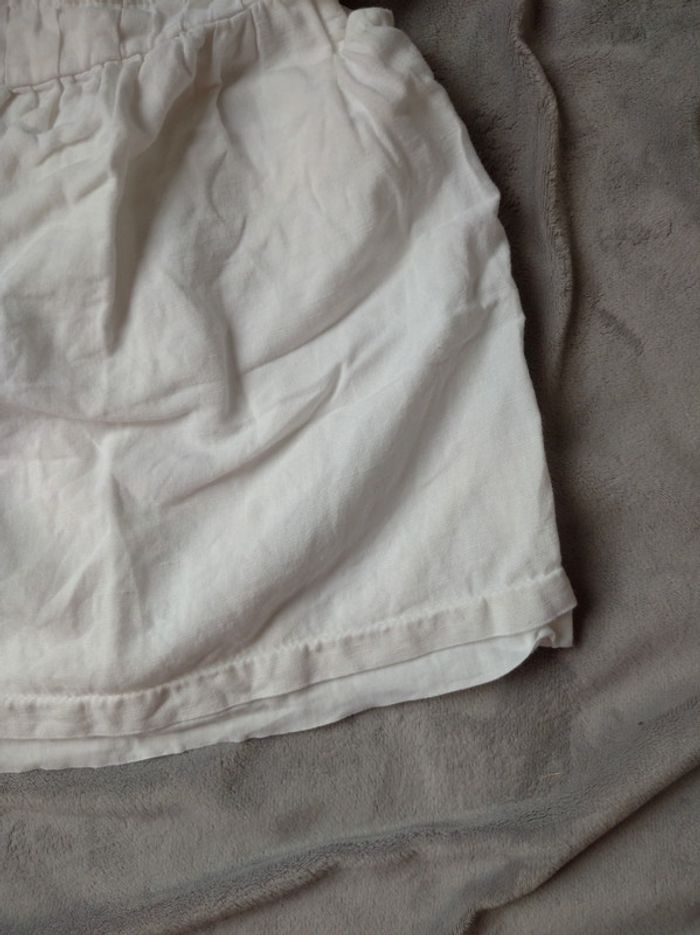 Robe avec petit fleur en tissu à droite Fille 3 mois Cadet Rousselle - photo numéro 7