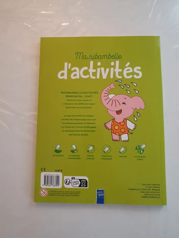 Livre d'activités - photo numéro 2