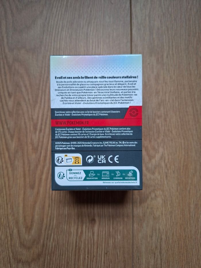 Bundle Pokémon Ev8.5 Évolution Prismatique - photo numéro 2