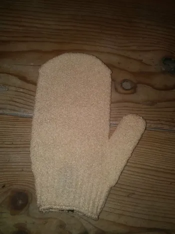 Gant pour gommage