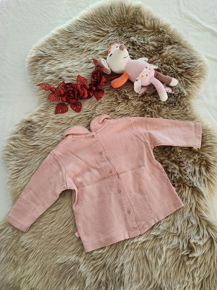 Polo rose Kiabi 9 mois - photo numéro 2