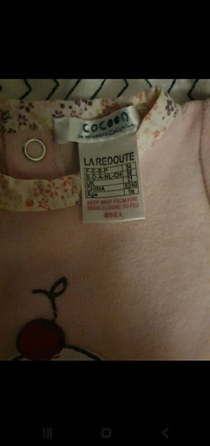 Pyjama bébé fille - photo numéro 2