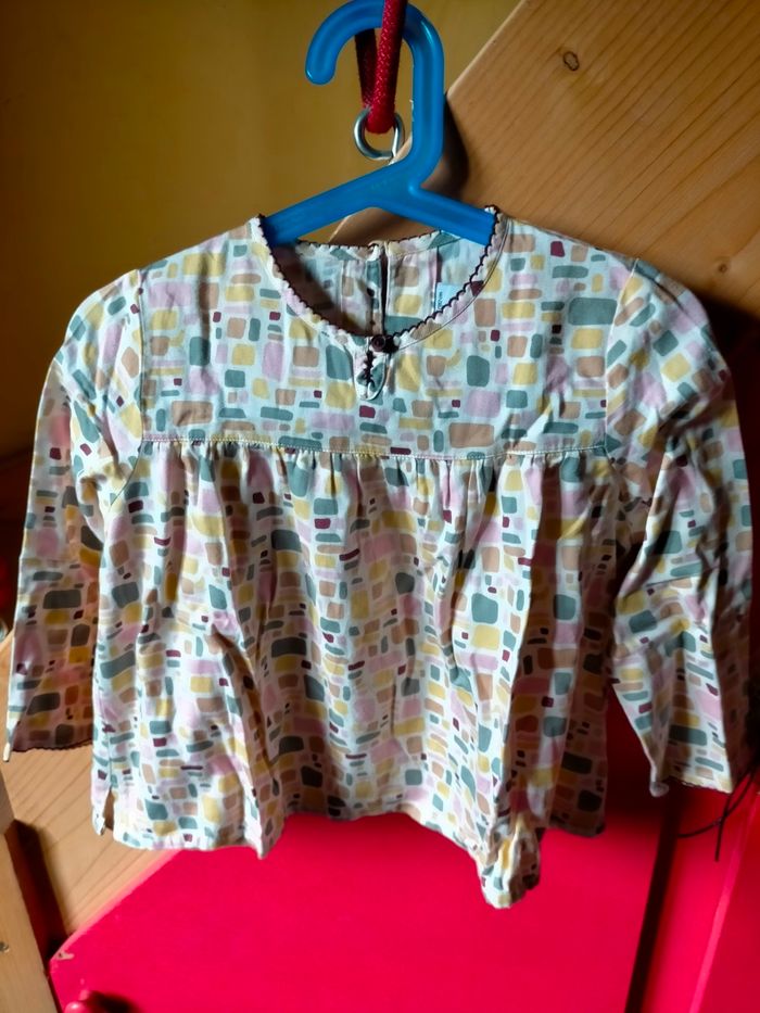 Très jolie tunique petit bateau 4 ans