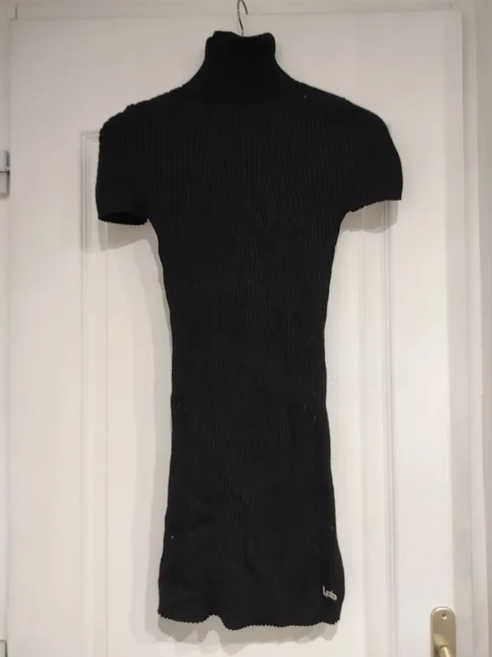 Robe LPB col roulé noir