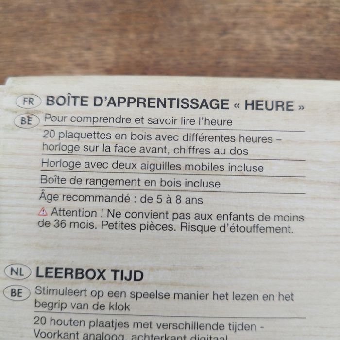 Boîte d'apprentissage "Heure" - photo numéro 7