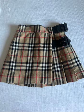 Jupe en laine Burberry taille 4 ans
