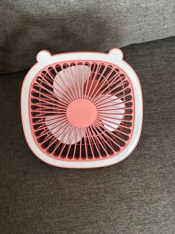 Petit Ventilateur Sans Fil + Lumière
