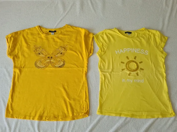 Lot de 2 t-shirts Okaidi 12 ans