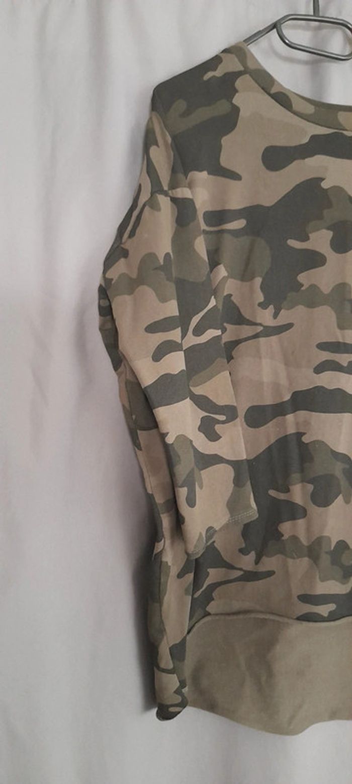 Sweat long imprimé militaire - photo numéro 4