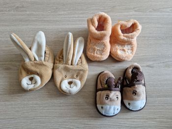 Lot de 3 paires de chaussons bébé