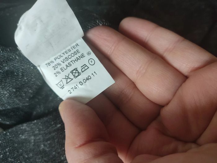 Pantalon droit gris et chiné taille 36 Armand Thiery - photo numéro 7