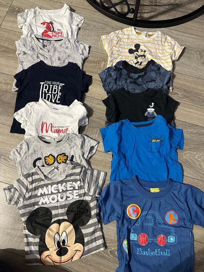 Lot vêtements bébé garçon 9-12 mois - photo numéro 5
