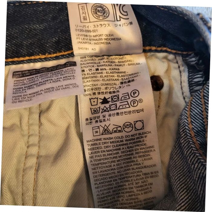 Jeans 501 Levi's Premium 👖 Made in Pologne Taille W29 L32 - FR38 - photo numéro 8