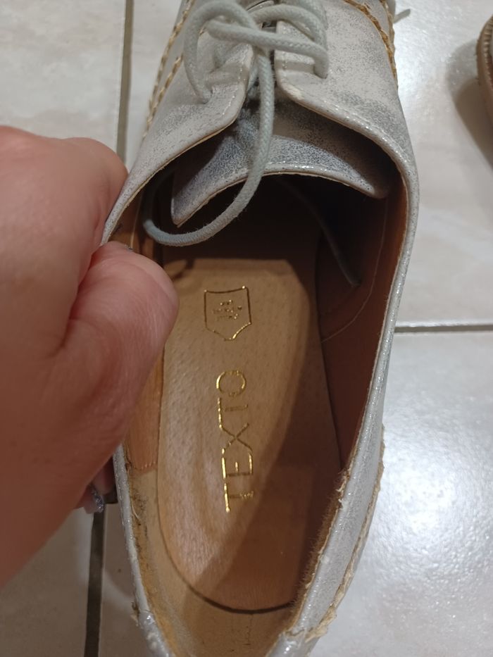 Derbies argentée Texto - photo numéro 4