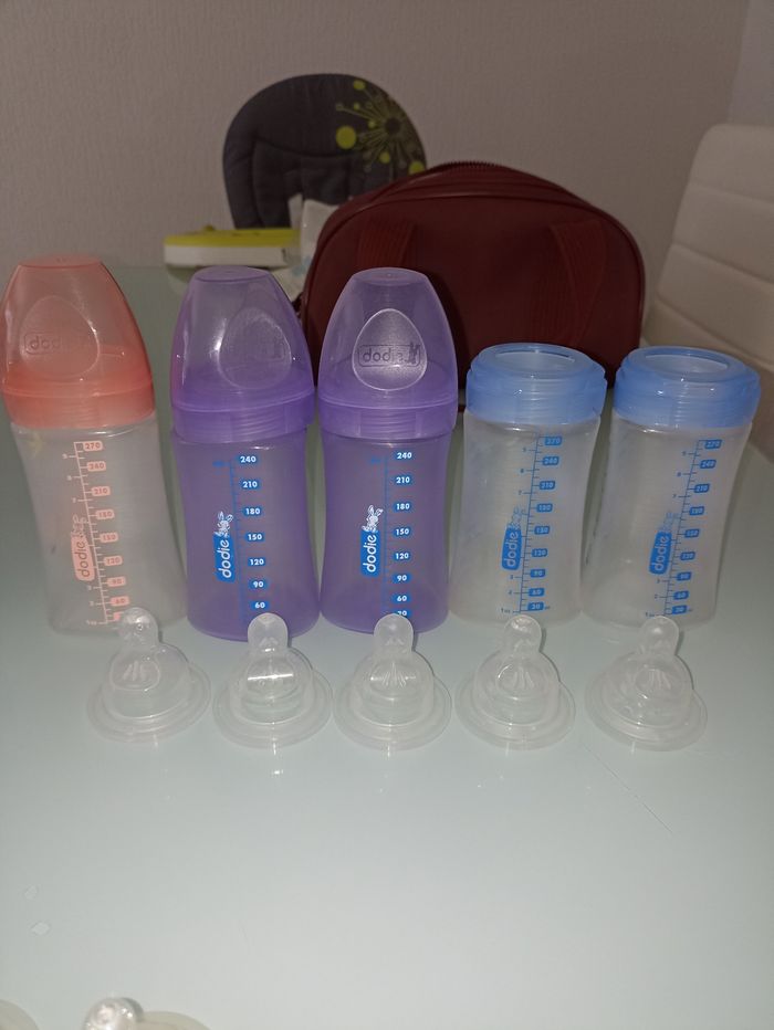 Lot de 9 biberons - photo numéro 3