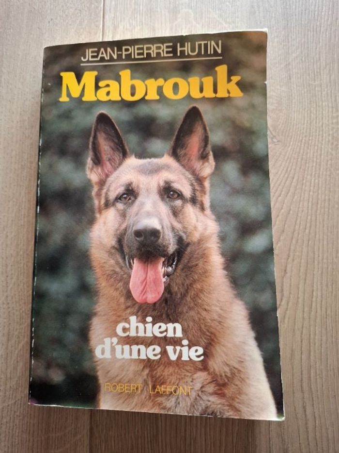 Récit Mabrouk chien d'une vie de Jean-Pierre Hutin en bon état