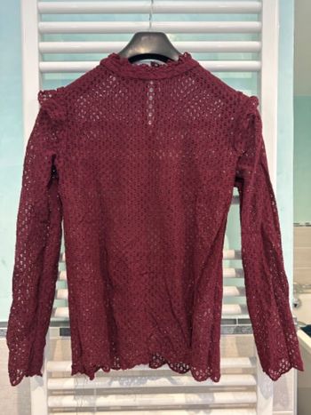Blouse bordeaux