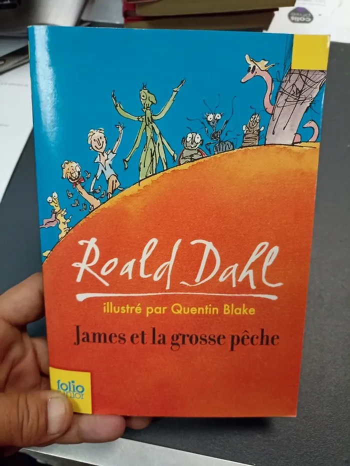 Livre james et la grosse pêche - photo numéro 2