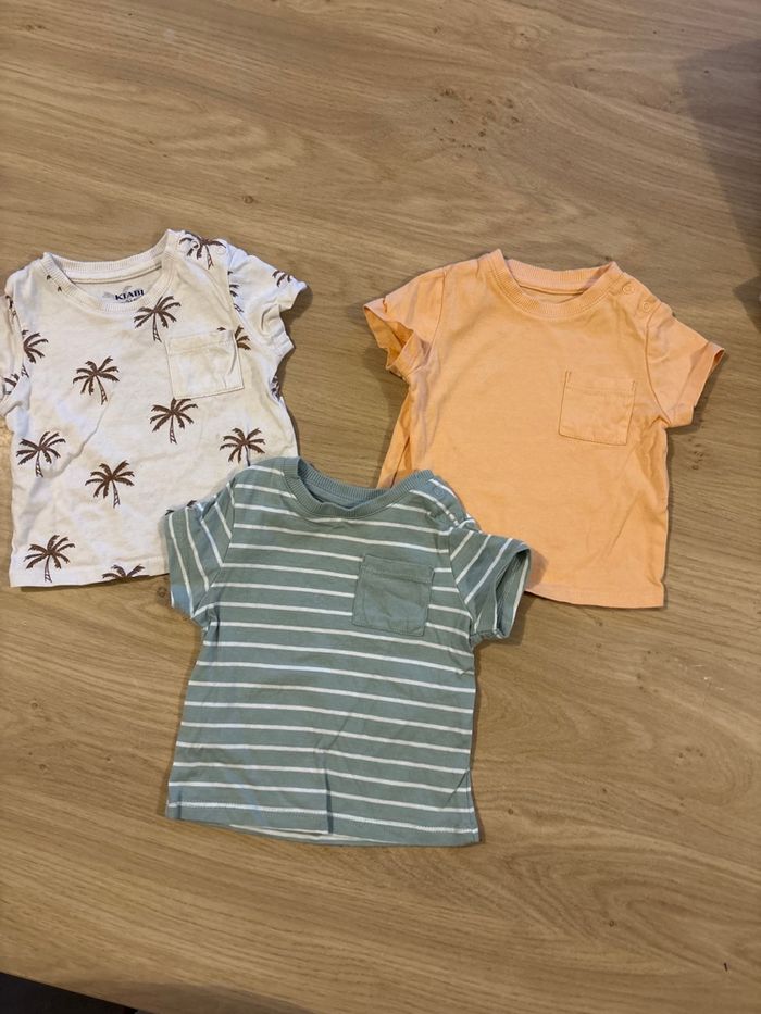 Lots tee shirt 3 mois
