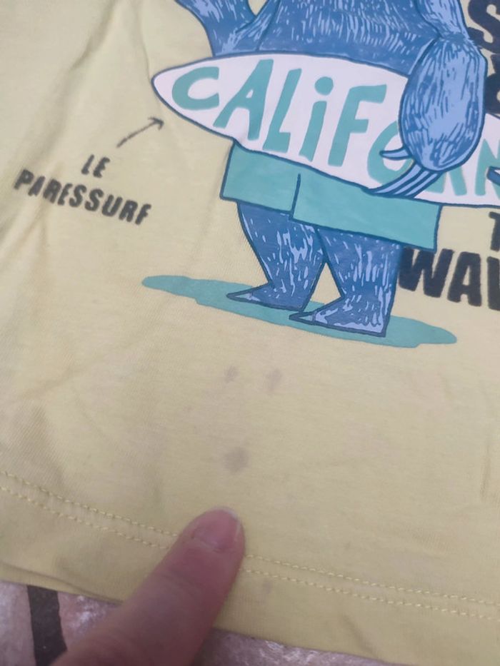 T-shirt paresseux surfeur - photo numéro 2