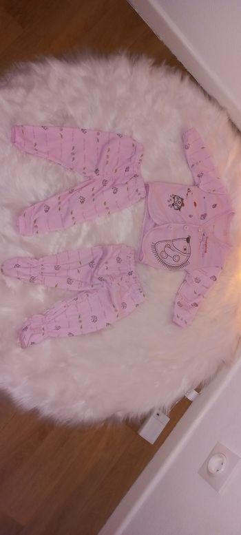 Ensemble fille 3 mois