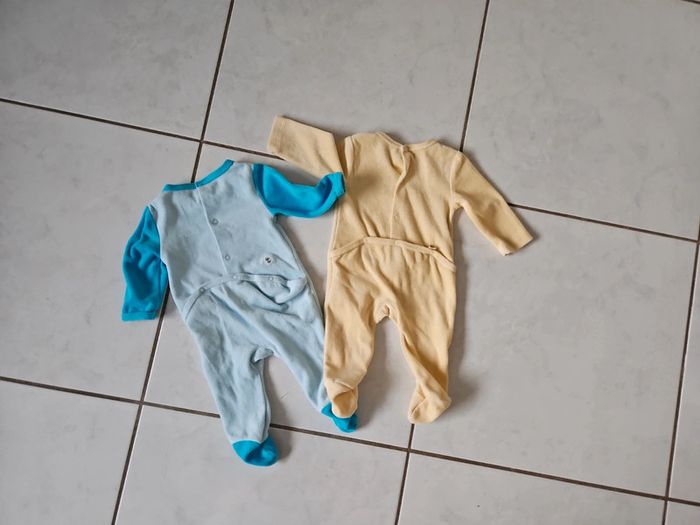 Lot de 2 pyjamas garçon 3 mois BBG - photo numéro 6