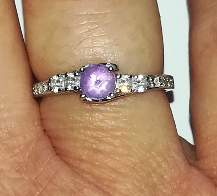 Bague argent femme T57 - photo numéro 2