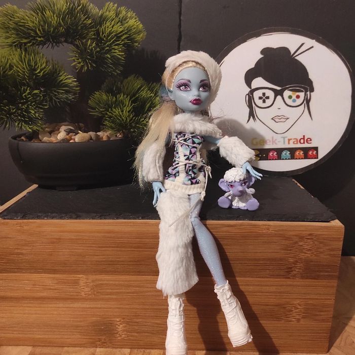 Monster High Doll Abbey Abominable First 1st Wave Basic 2009 #geektrademonterhigh