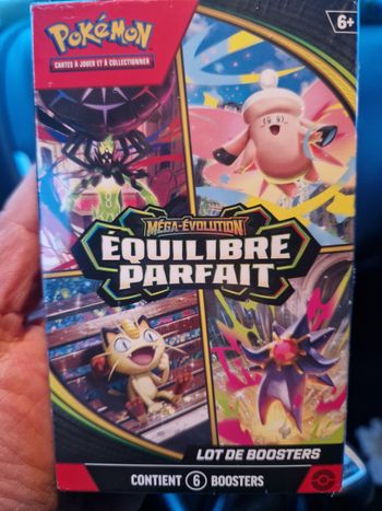 Lot de boosters Pokémon – Méga-Évolution Équilibre Parfait