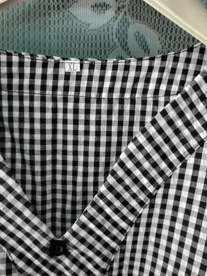 Blouse vichy xl - photo numéro 3