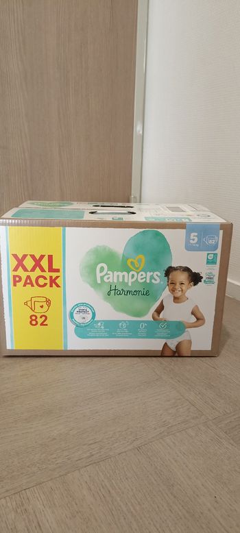 Couche Pampers harmonie taille 5