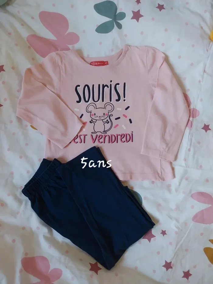 Pyjama 5ans. " Tissaia "