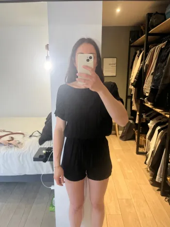 Combishort noire
