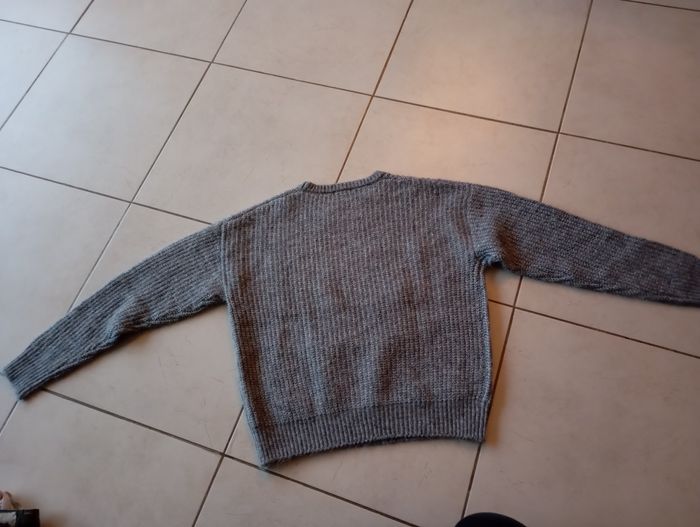 Gilet gris fille 12 ans xxs neuf - photo numéro 2