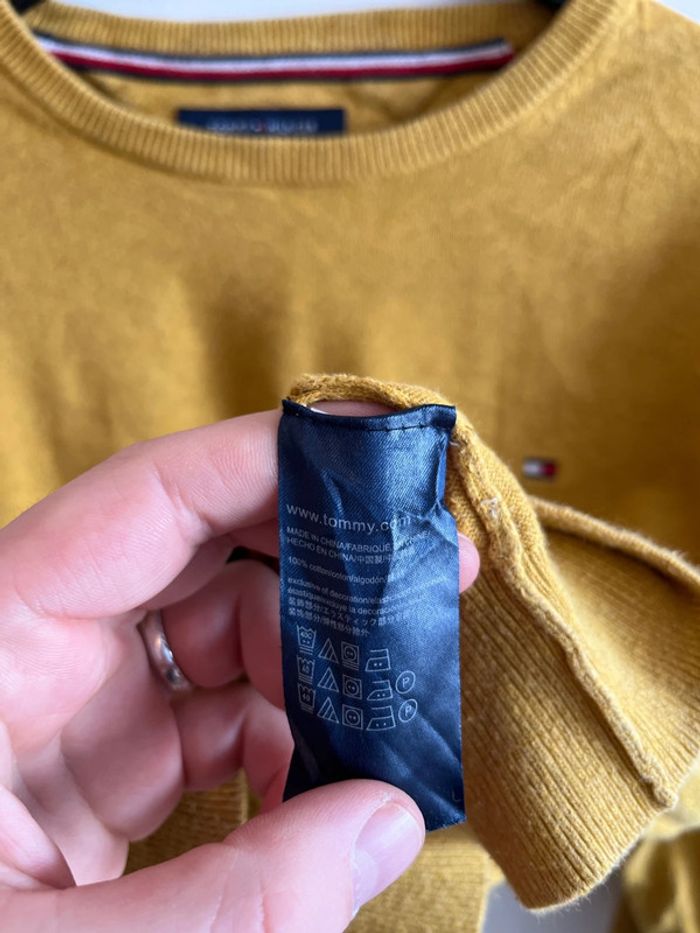 Pull classique Tommy Hilfiger taille S homme - photo numéro 4