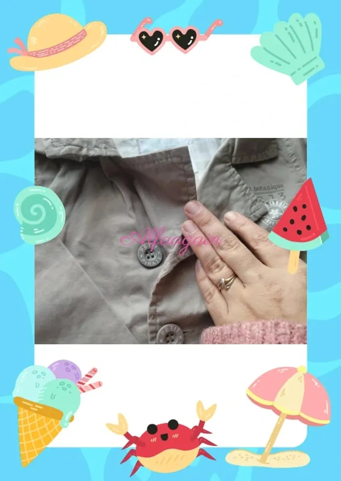 Veste caban garçon 18mois Gémo neuve - photo numéro 10