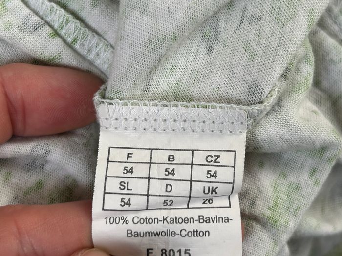 Jupe verte à fleurs Blancheporte - Taille 54 - photo numéro 5