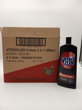 Lot de 6 - VitroClen - Vitrocéramique