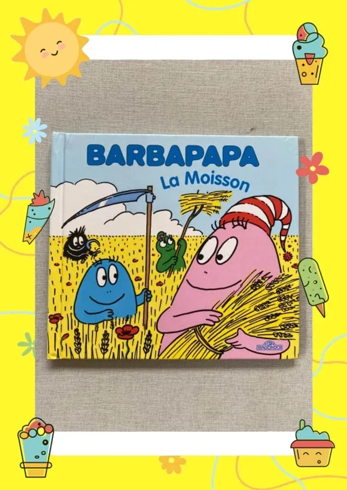 Livre barbapapa à la maison