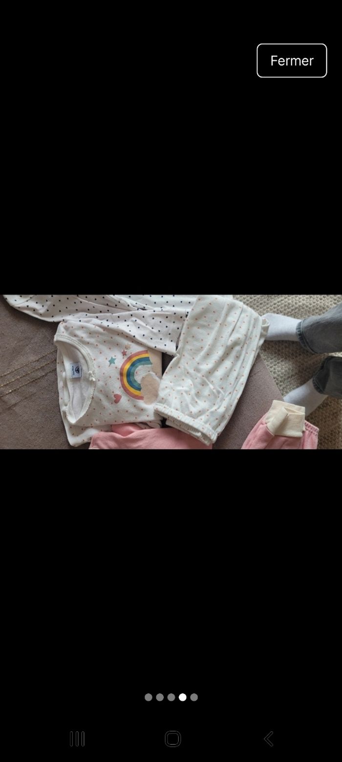 Lot 4 pyjamas petit bateau - photo numéro 4