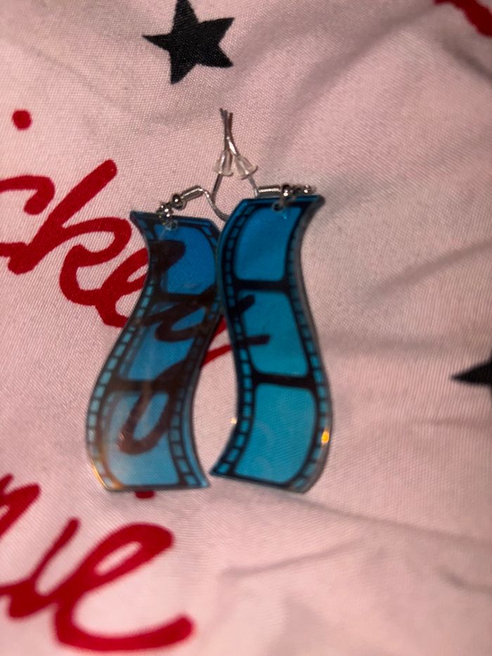 Paire de boucles d’oreilles photographique - photo numéro 2