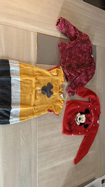 Lot vêtements fille 2 ans