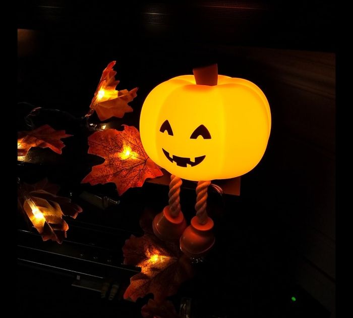 Lampe citrouille Halloween lumineuse