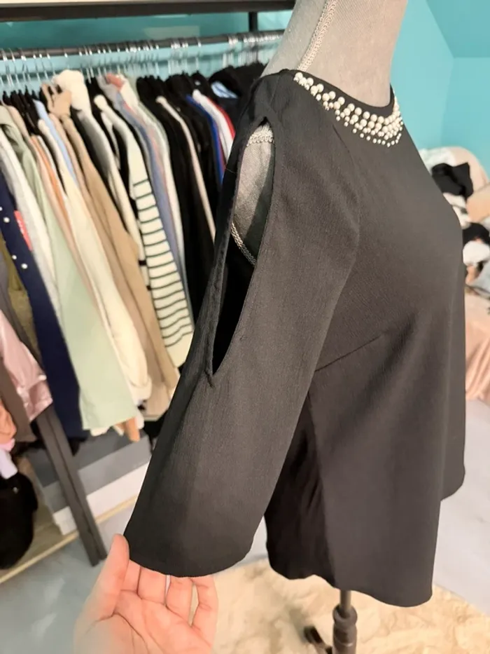 Blouse noir ddp - photo numéro 2