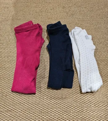 Lot de 3 Collant fille pointure 23/ 26