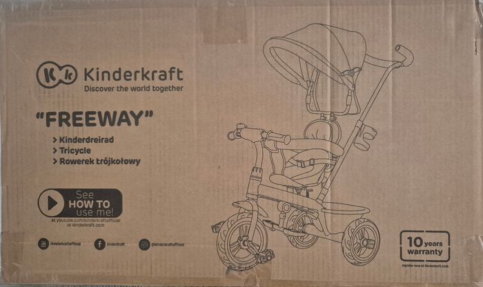 Tricycle évolutif freeway kinderkraft - photo numéro 2