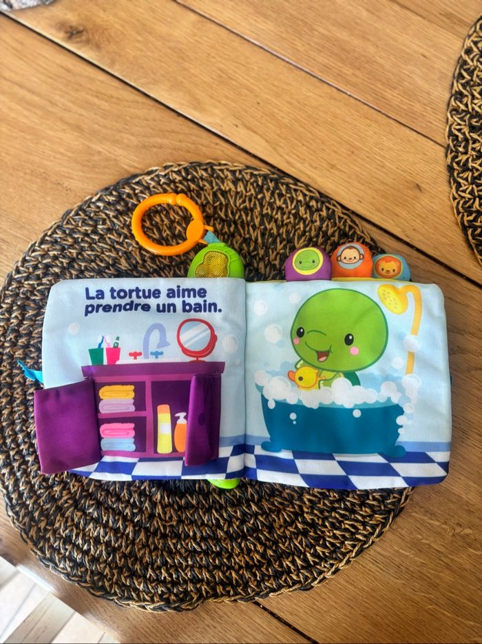 Livre tissu sonore bb vtech - photo numéro 2